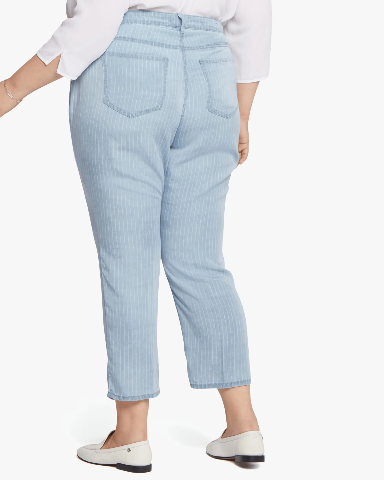 Aliza Relaxed Ankle Pant | Summerville Stripes