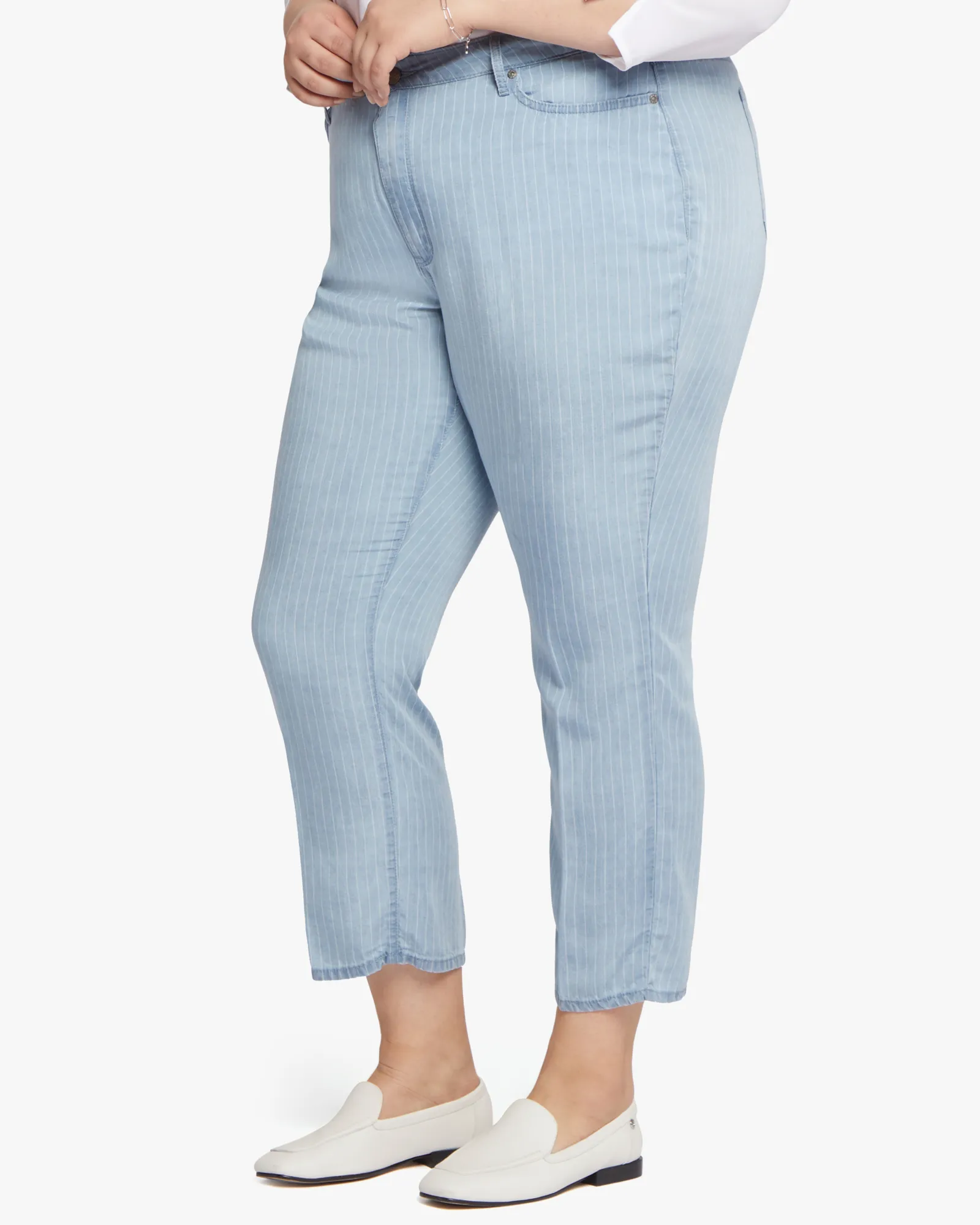 Aliza Relaxed Ankle Pant | Summerville Stripes