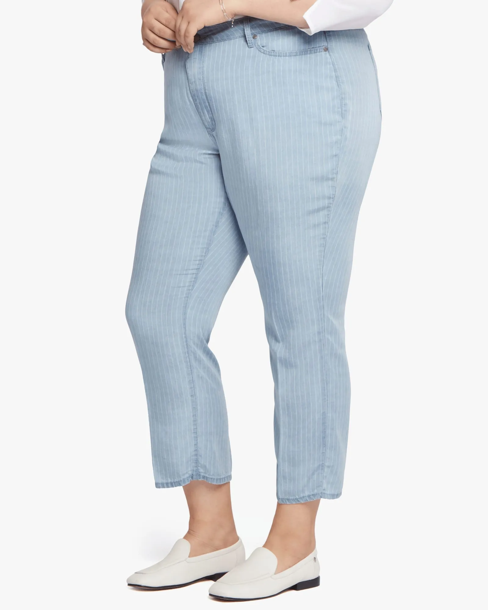 Aliza Relaxed Ankle Pant | Summerville Stripes