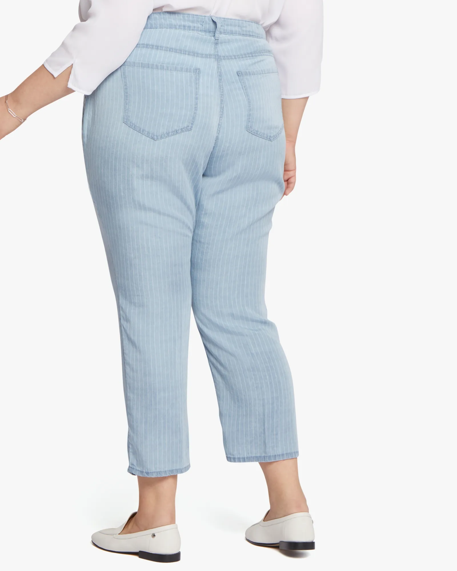 Aliza Relaxed Ankle Pant | Summerville Stripes