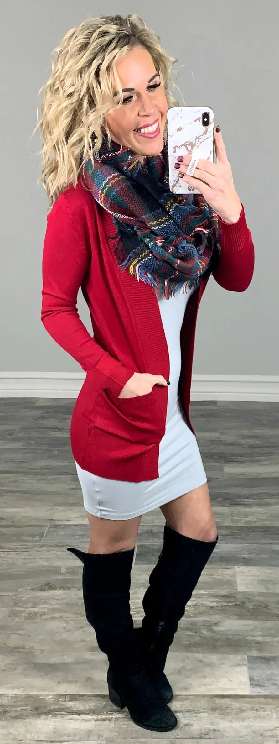 Basic Tank Dress - Silver