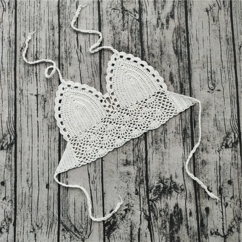 Boho Chic Lace Knit Crochet Top