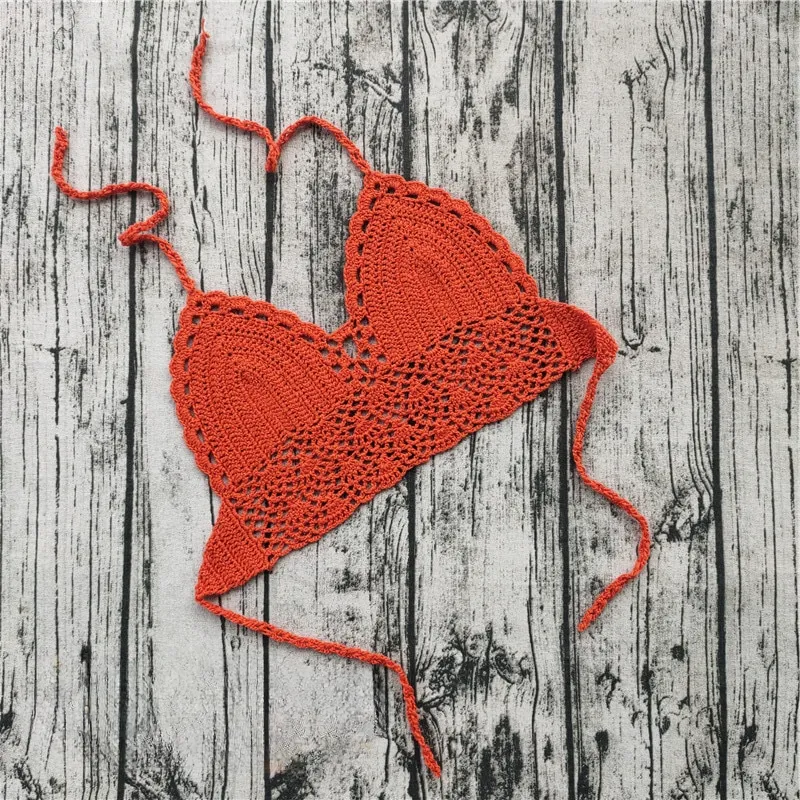 Boho Chic Lace Knit Crochet Top