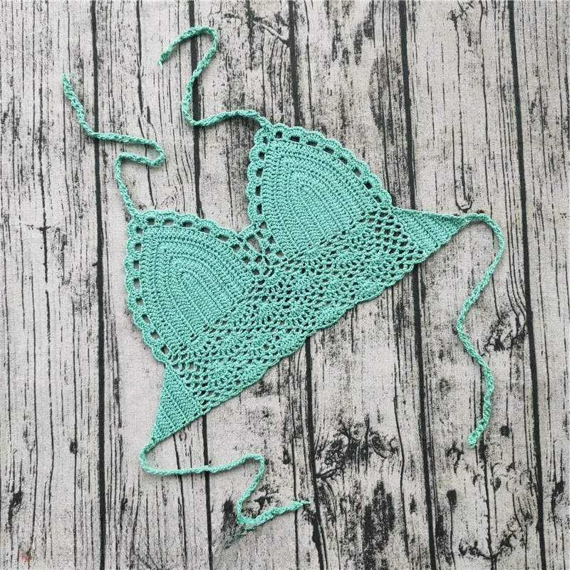 Boho Chic Lace Knit Crochet Top