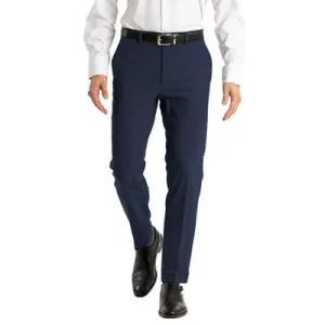 Calvin Klein Mens Skinny fit Dress Pants 36 / 34 Blue Solid