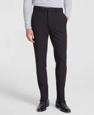 Calvin Klein Mens Slim fit Dress Pants 36 / 32 black Solid
