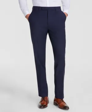 Calvin Klein Mens Slim fit Dress Pants 36 / 32 Navy Blue Solid