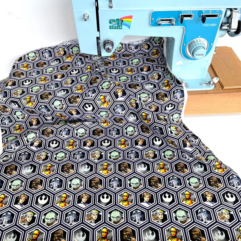 Camelot Fabrics - Star Wars Classic - Rebel Hex Portraits