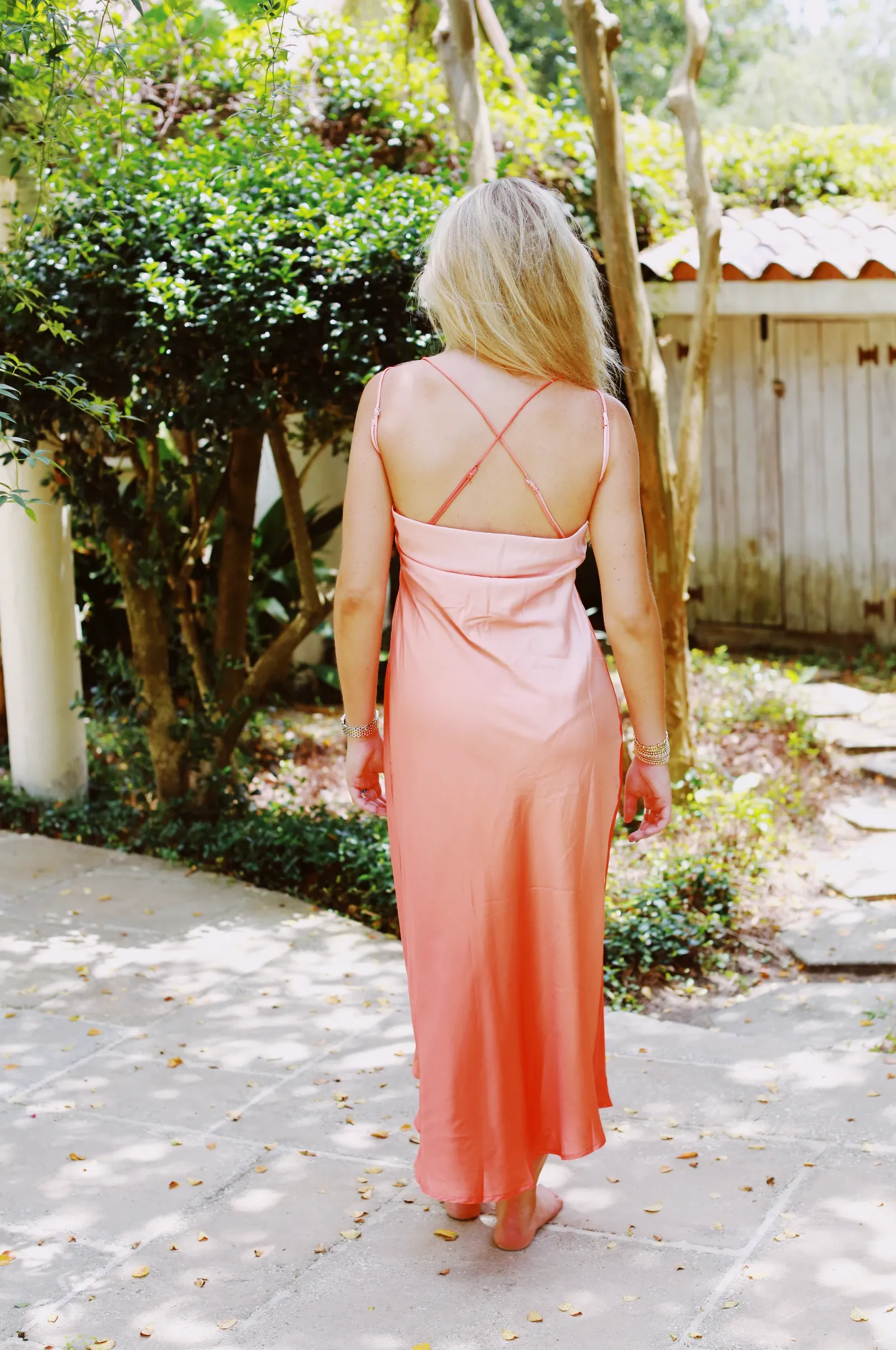 Moving To Cabo Dress - Orange