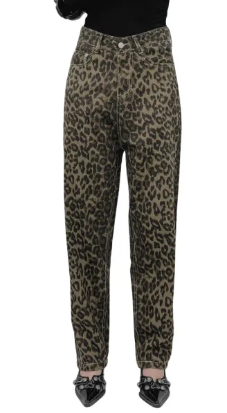NEW Majestic Mementos Chloe Leopard Pants, Sz M, Retails $152