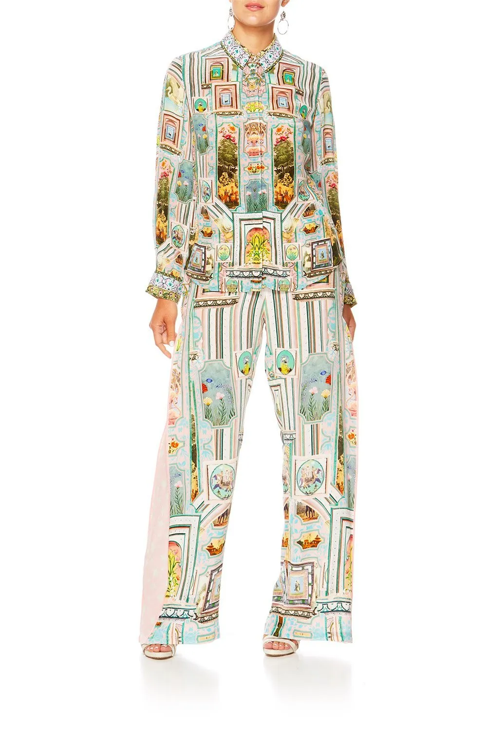 PANTS WITH SIDE SPLIT MATRIARCH MUSINGS