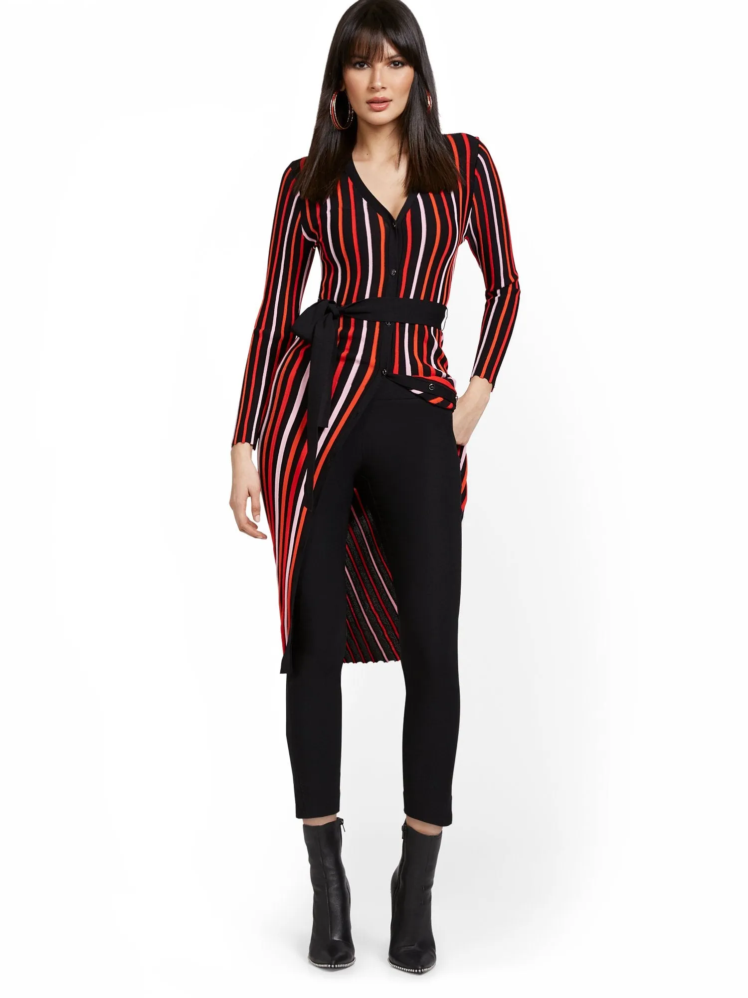 Petite Whitney High Rise Pull On Slim Leg Ankle Pant