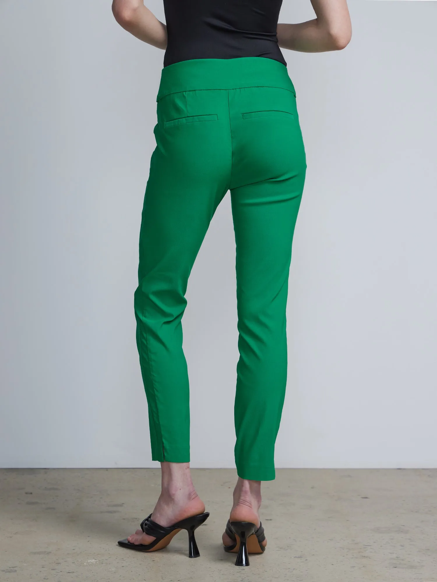 Petite Whitney High Rise Pull On Slim Leg Ankle Pant