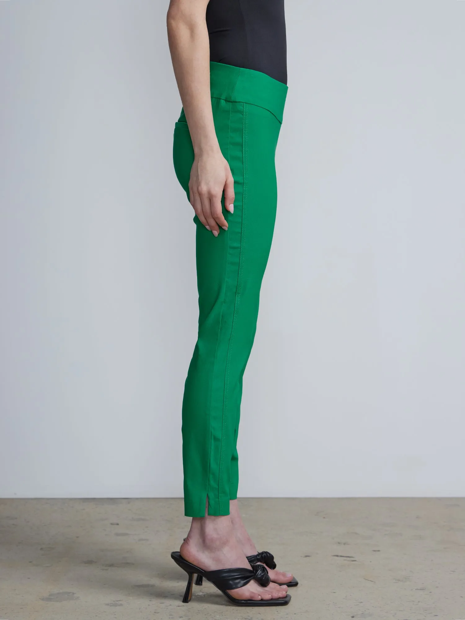 Petite Whitney High Rise Pull On Slim Leg Ankle Pant