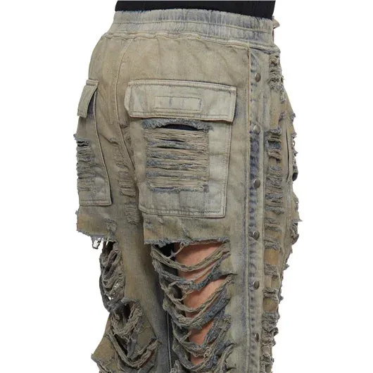 Rick Owens drkshdw Slashed Pusher Pants