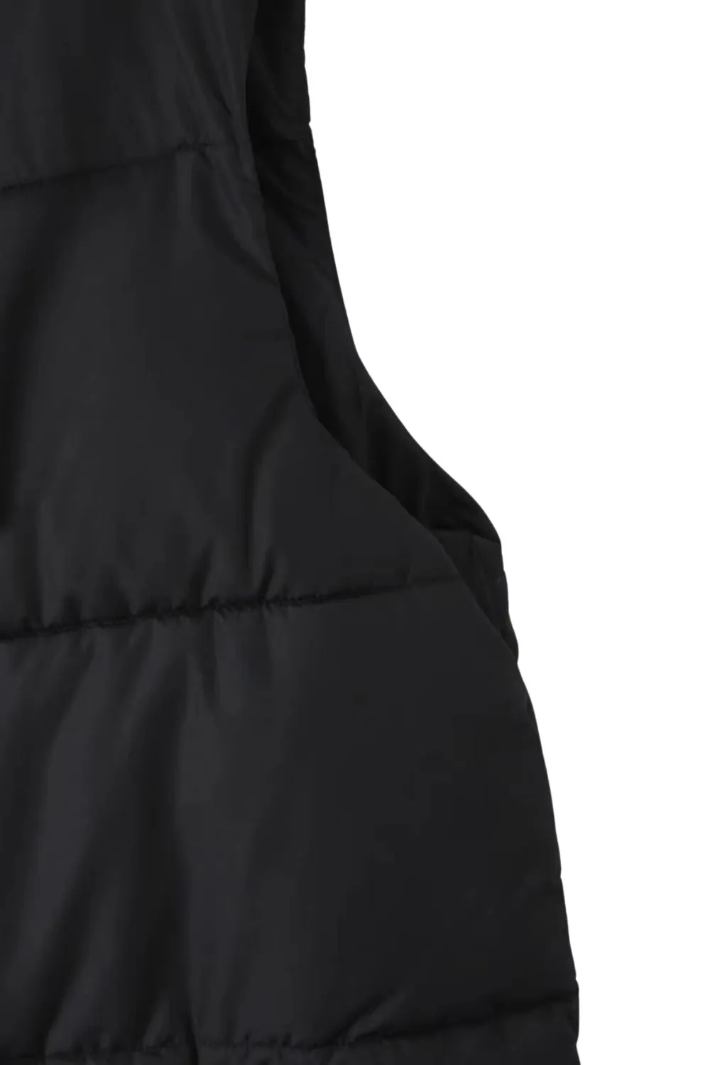 'Robin' Chic Long Hooded Cotton Vest