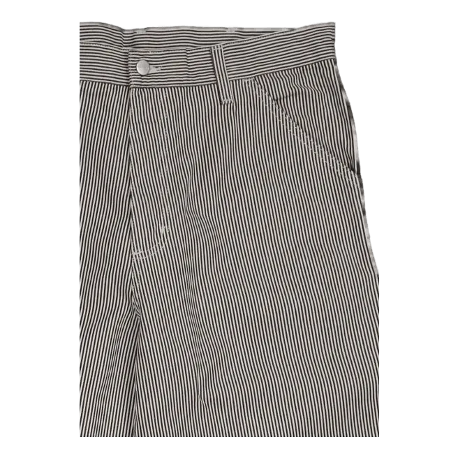 Single Knee Pant White / Blue