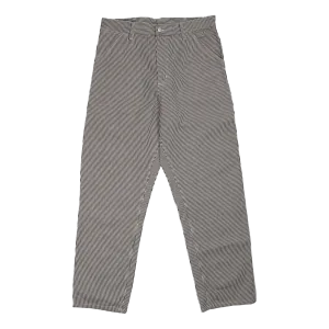 Single Knee Pant White / Blue