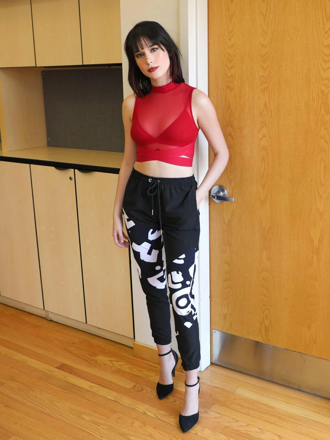 Stay Edgy | Dress Jogger Style Pants