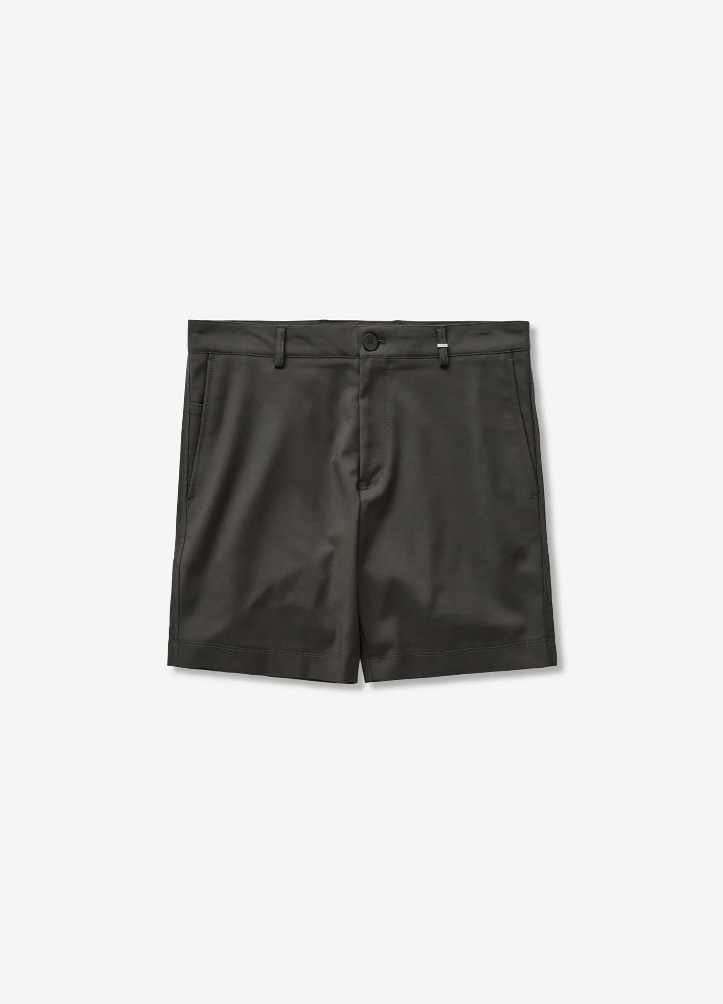 Tech Cotton Extra Slim Shorts Olive