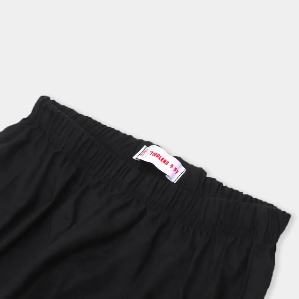 TEENS GIRLS TROUSER SLEEK BLACK