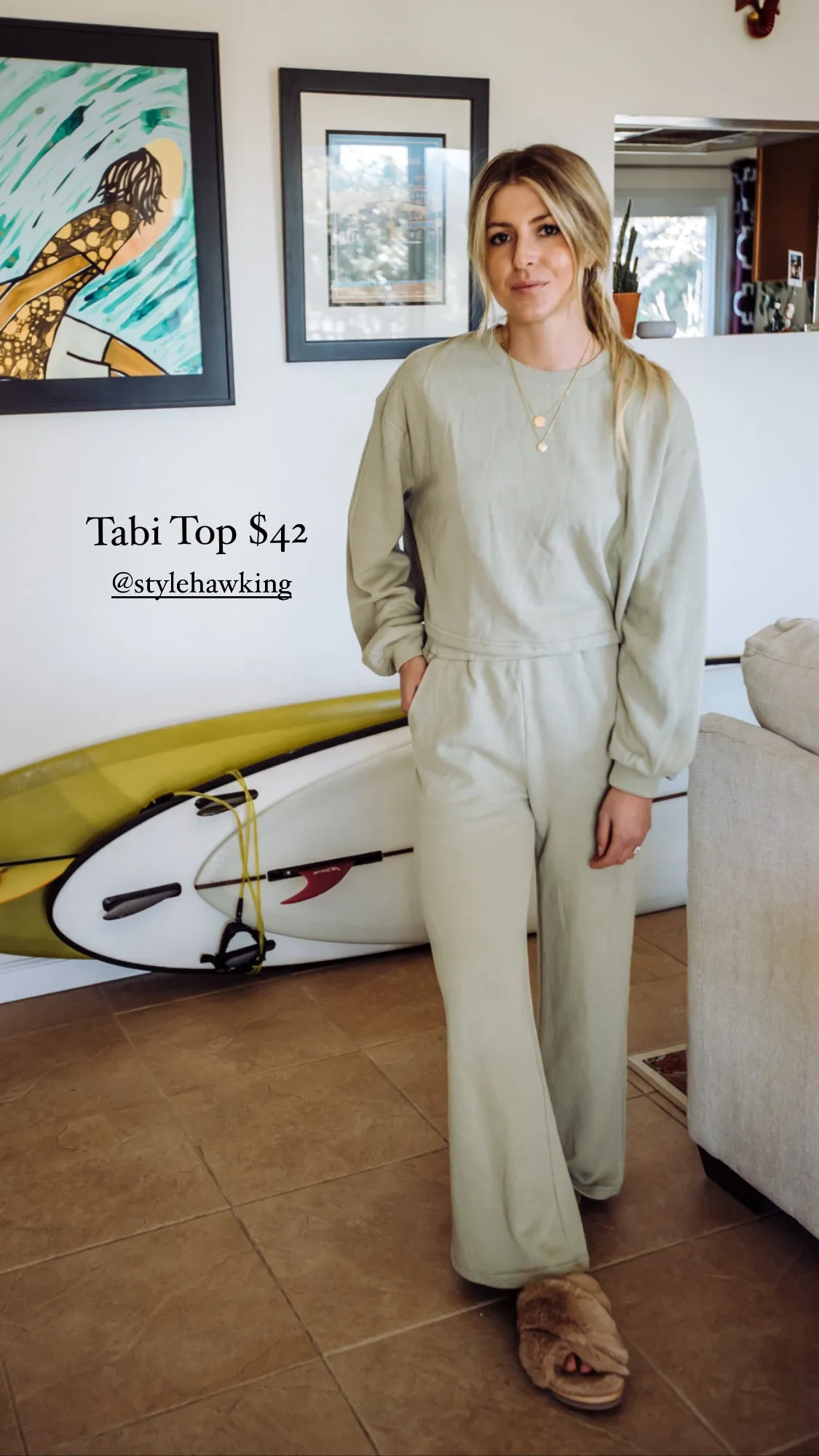The Tabi Relaxed Lounge Top