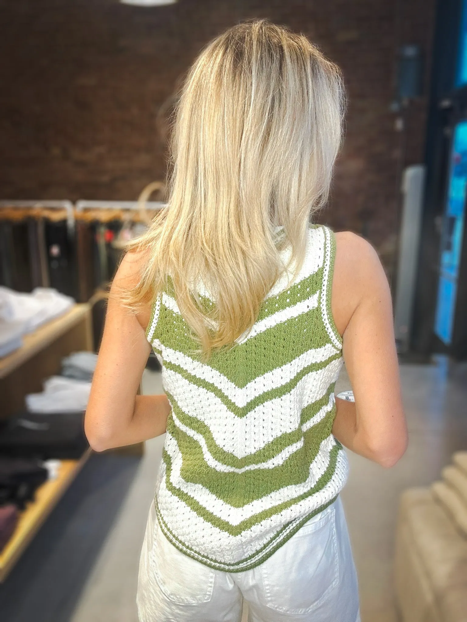 Tribal Crochet Crushing Tank