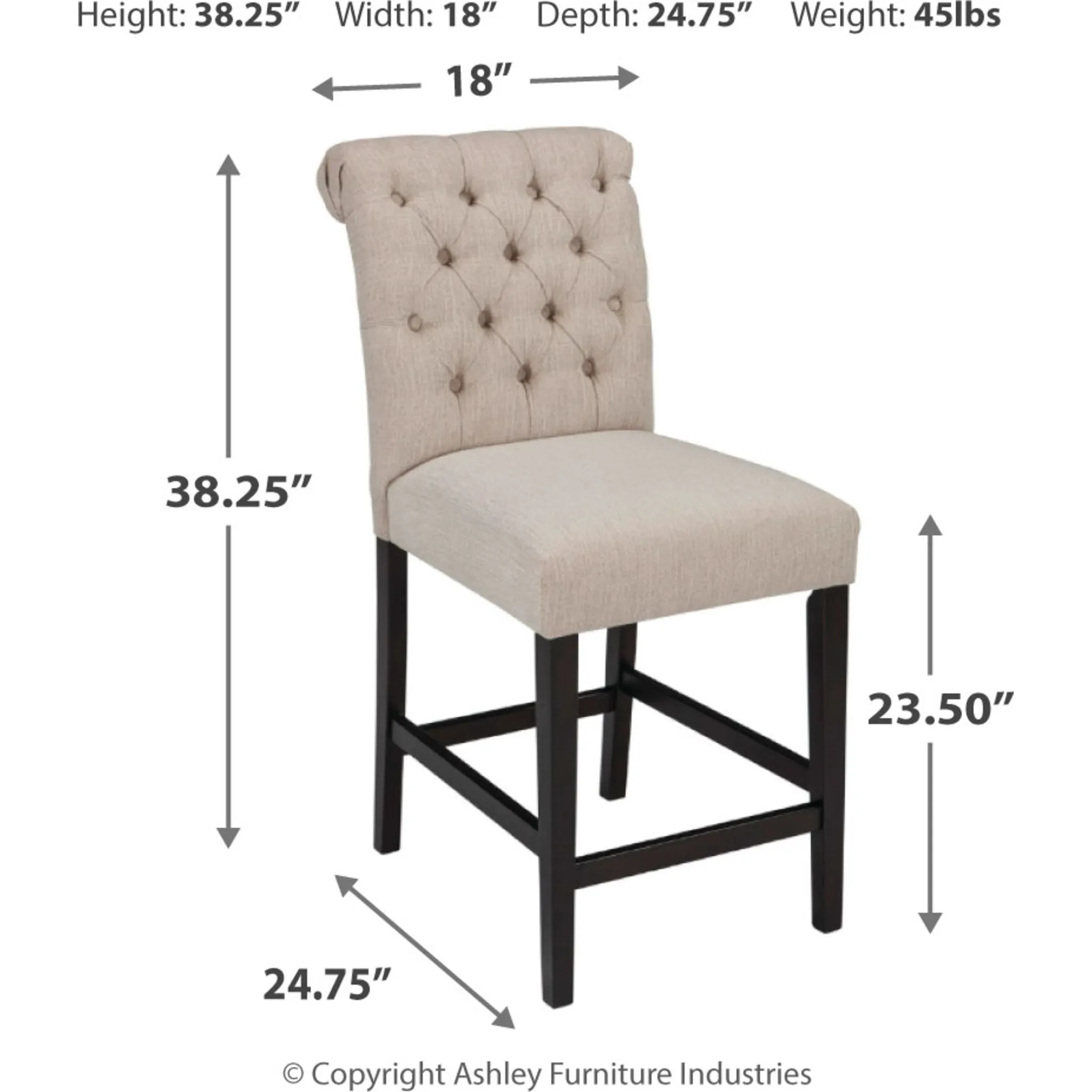 Tripton Bar Stool