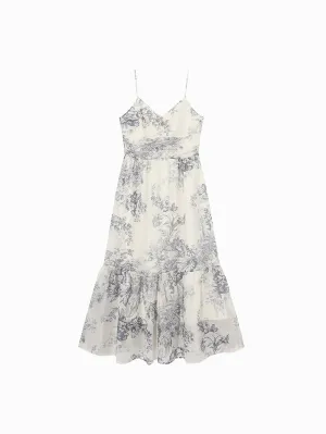 Women's Printed Sleeveless Dress