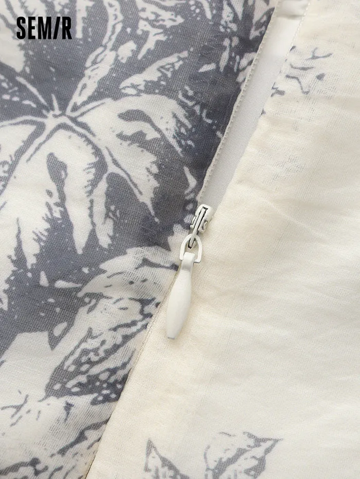 Women's Printed Sleeveless Dress