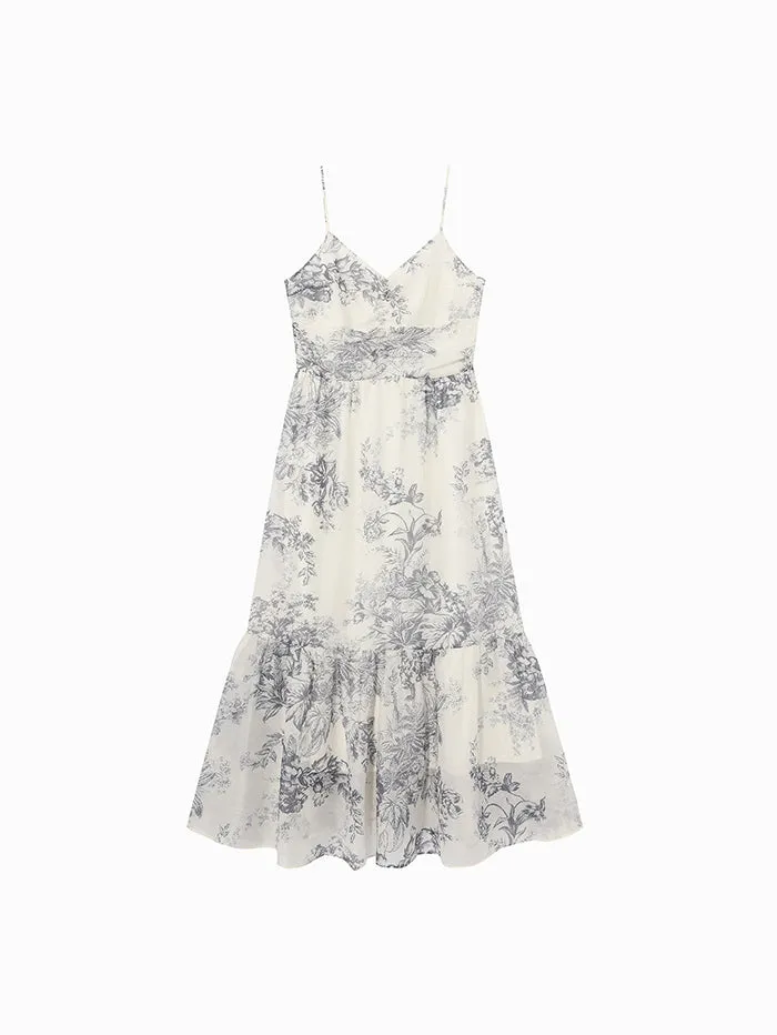 Women's Printed Sleeveless Dress