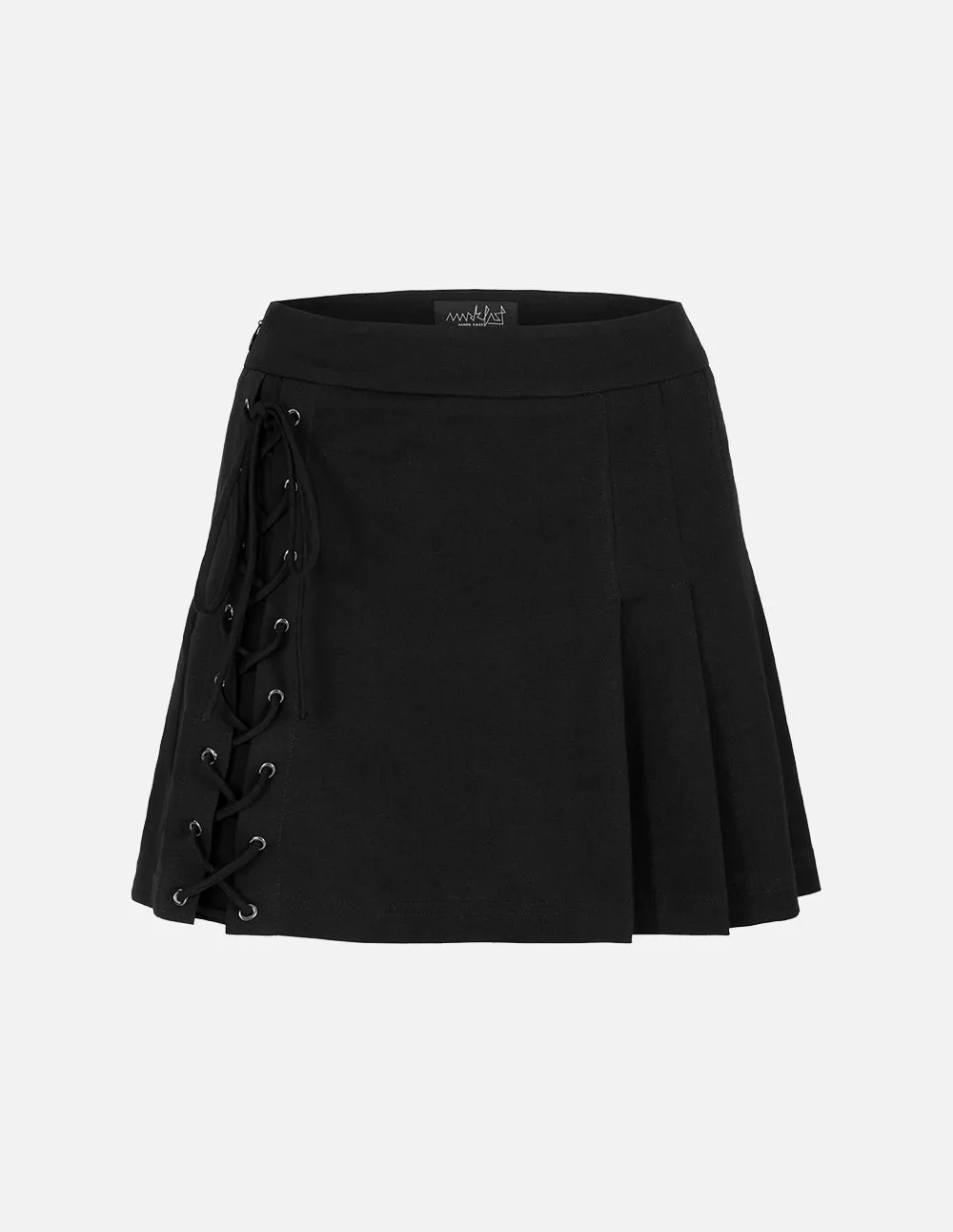 Women's Side-Strap Half-Pleated Skirt